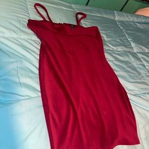 red velvet zip up bodycon dress from rue 21